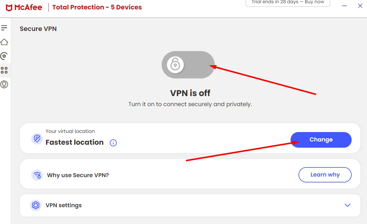  screenshot of a Windows app showing how to connect to a server